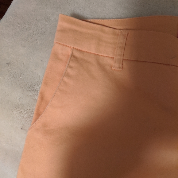Vintage New Old Stock NWOT Dickies Peach Cotton Crop Pant - Picture 7 of 8